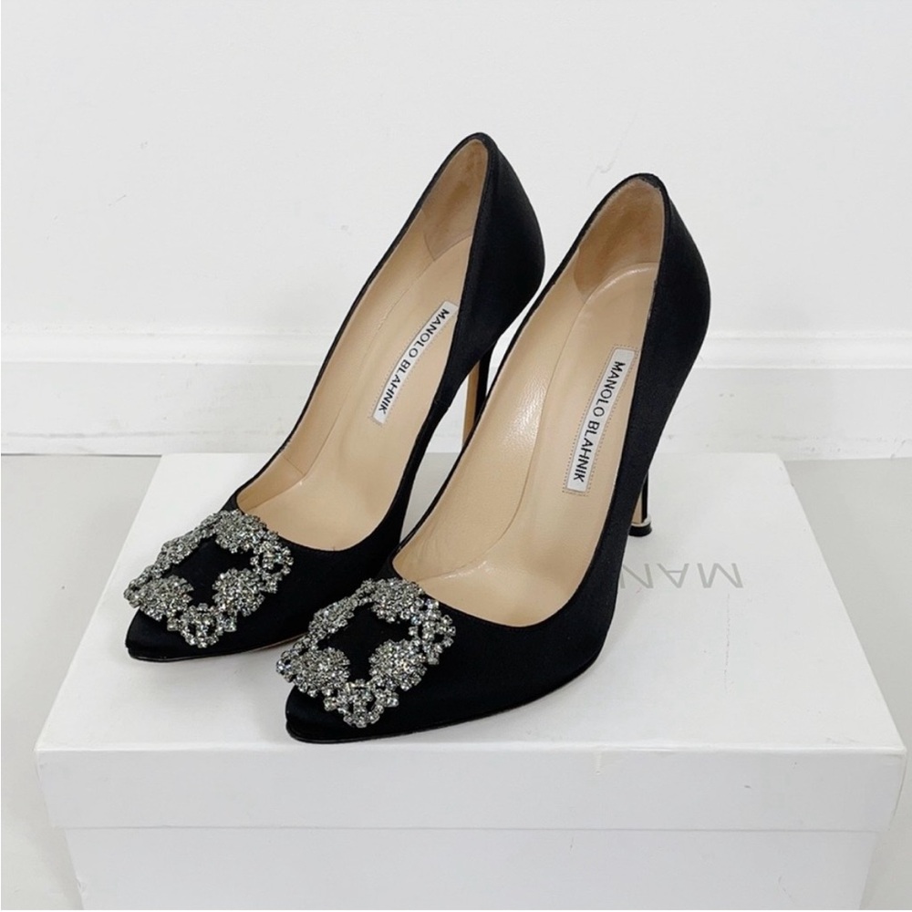 Manolo Blahnik Hangisi Pump Heels